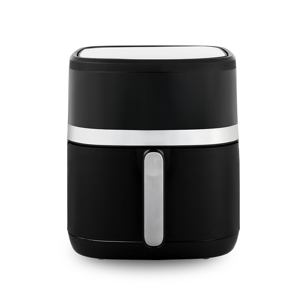 Elegant hvid og sort digital touchscreen Air Fryer