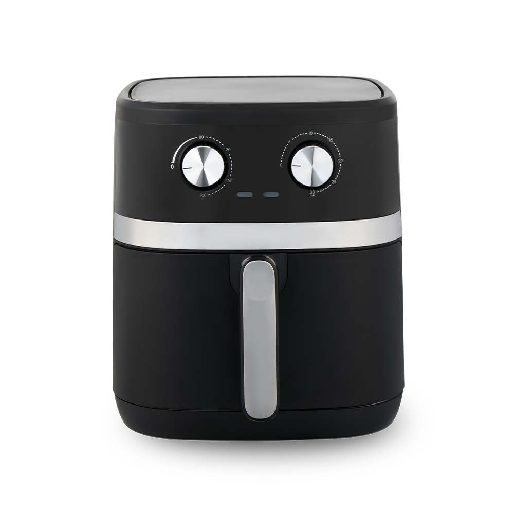 Dual Knob Mekanisk Air Fryer