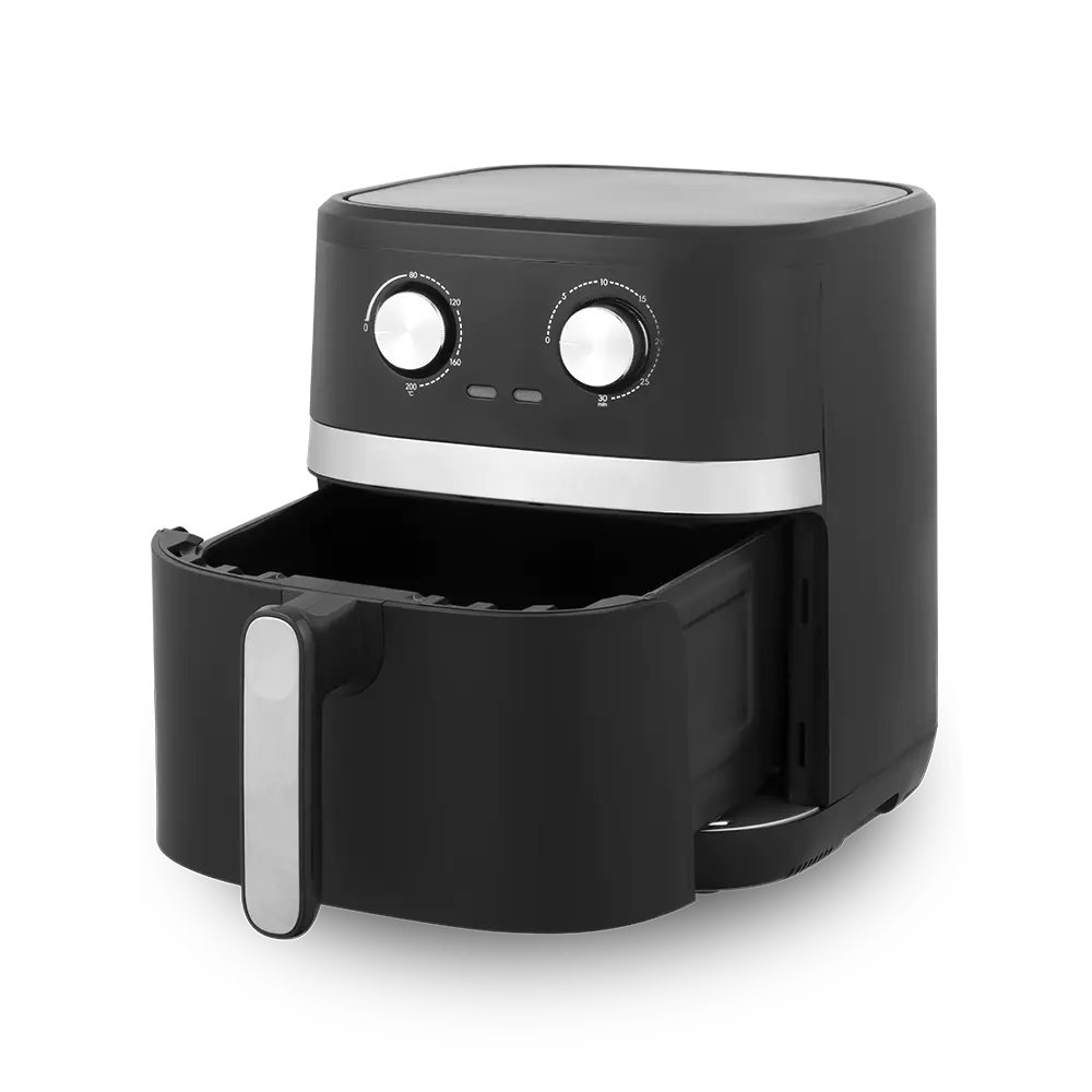 Dual Knob Mekanisk Air Fryer