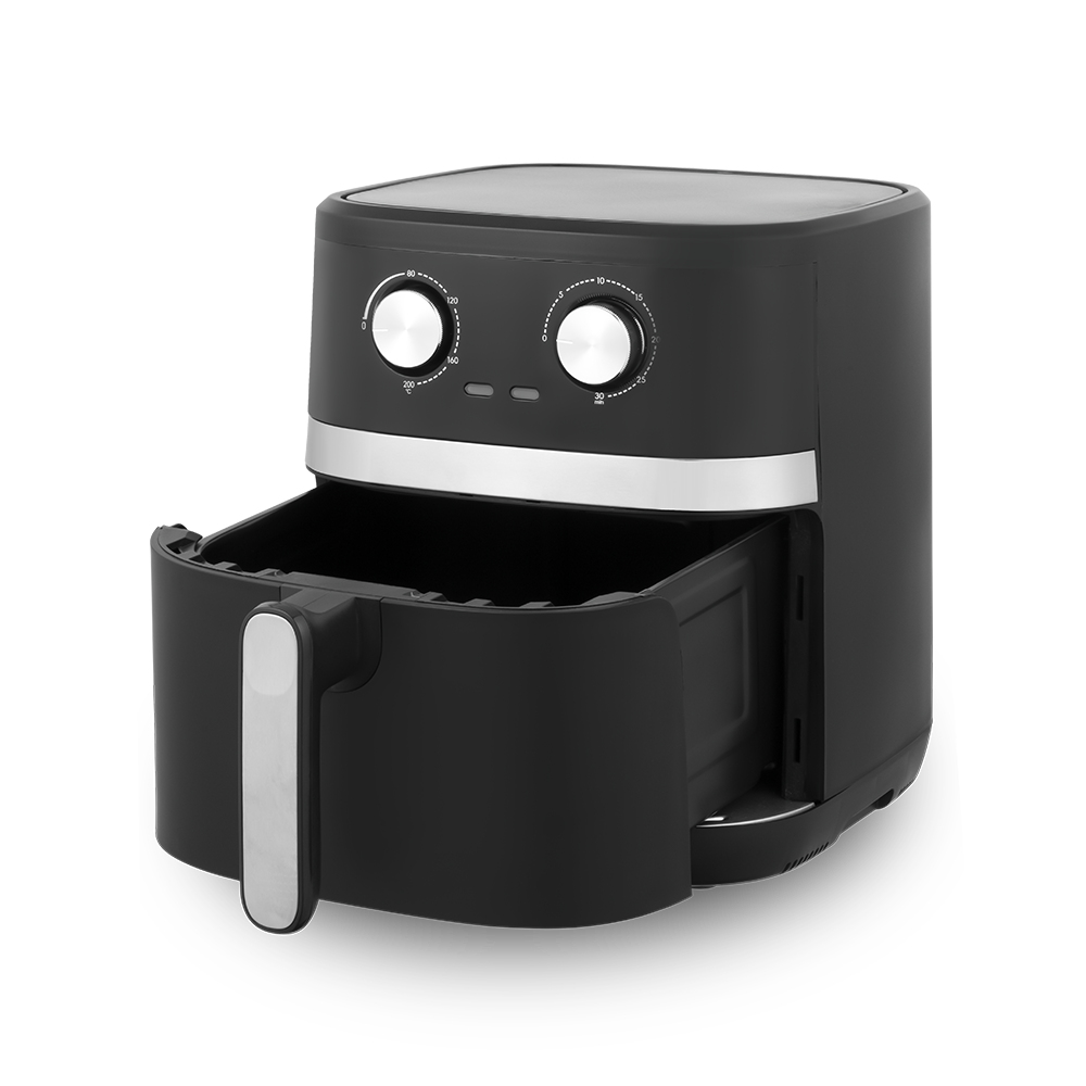 Dual Knob Mekanisk Air Fryer