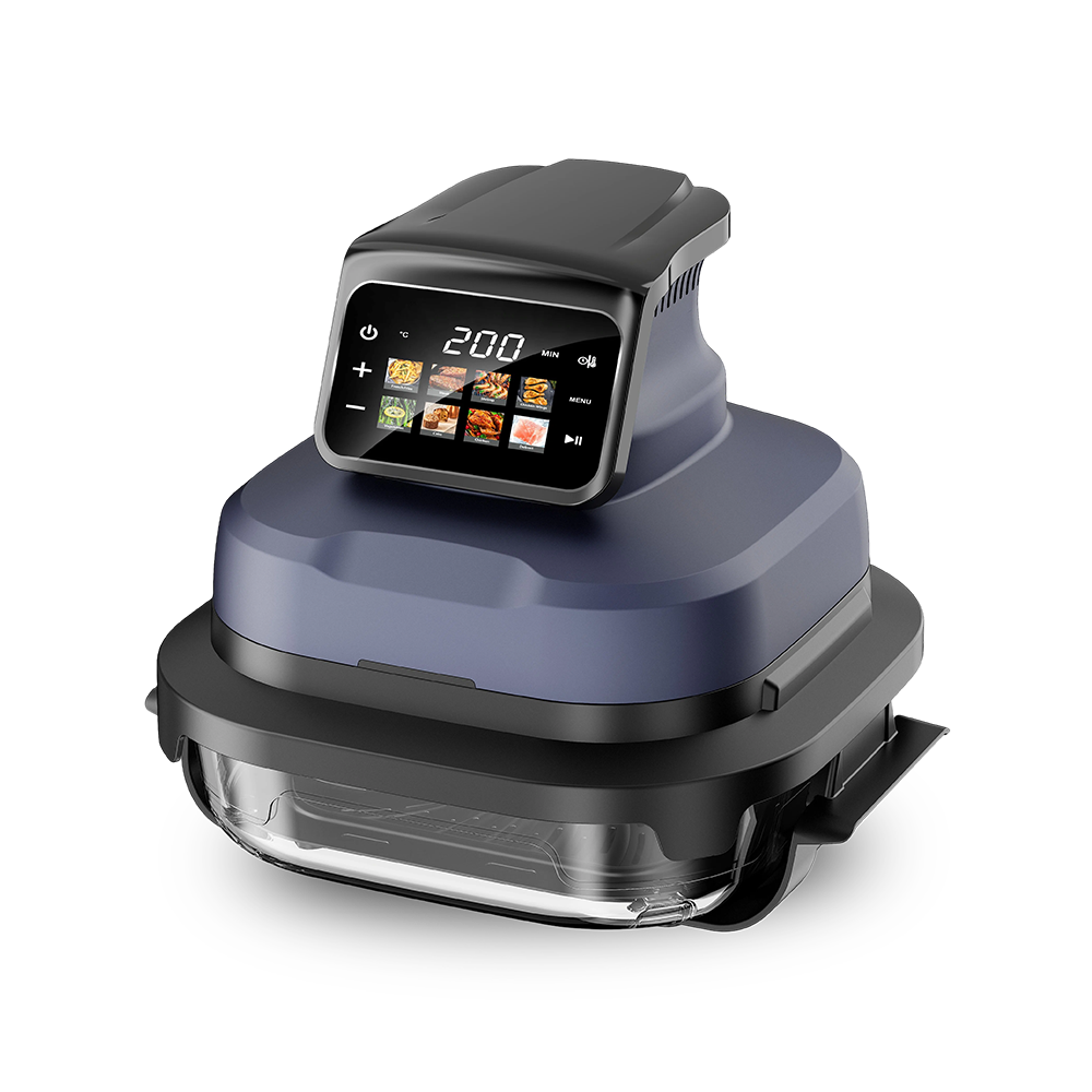 Alt-i-én Air Fryer med tre gryder