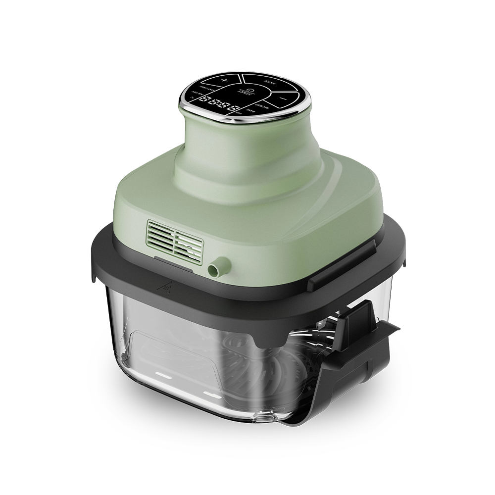 3-i-1 alsidig Air Fryer med flere indre gryder